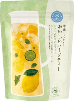 生活の木　水出しできる。おいしいハーブティー ティーバッグ ミントとレモンとライム 20個入